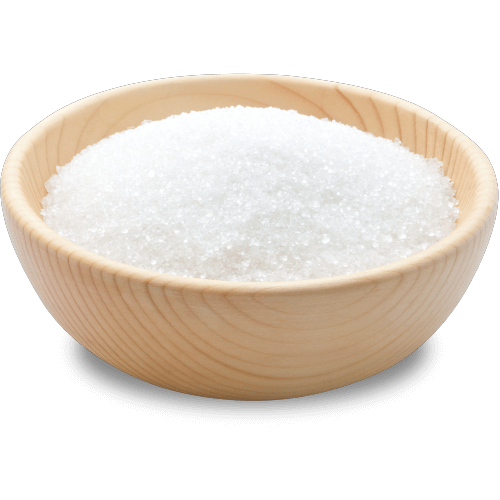 Glass container of Saccharum officinale in pillules, drops, or spray forms sourced from Cane Sugar, available in various potencies