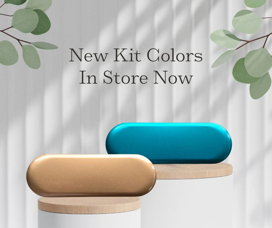 assortment of homeopathy kit colours to travel with